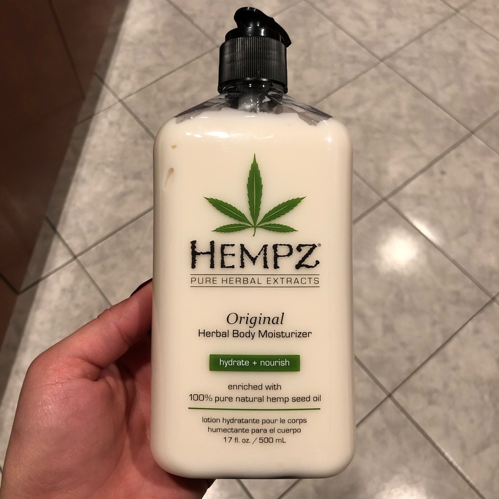 Hempz body lotion